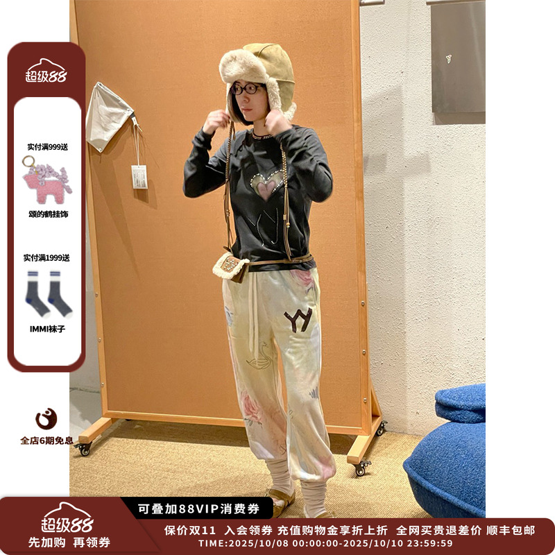 【新品】设计师品牌OPEN YY 25AW I LOVE YY 长袖T恤JULY
