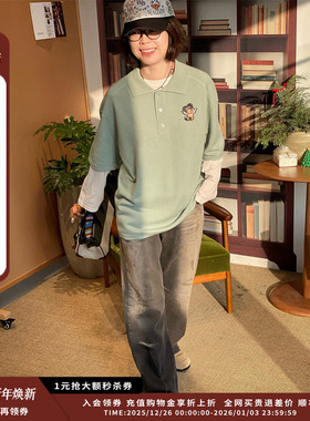 【现货】设计师品牌WE11DONE 26PS炭片细节金黄色马球衫JULY