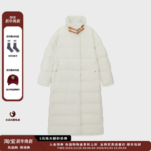 25AW麂皮绒羊羔毛羽绒大衣MWEFWFCO0828A 设计师品牌IMMI 现货