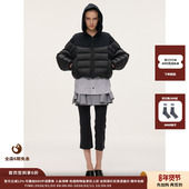 JULY 25FW连帽卫衣拼接羽绒服 现货 设计师品牌SYUGNA