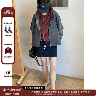 25PF拉链连帽衫 设计师品牌PUSHBUTTON JULY 现货