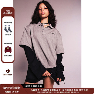 衬衫 25AW灰领长袖 设计师品牌WE11DONE JULY 现货