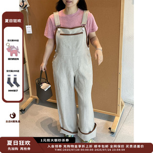 MWESSWJP0495X 新品 品牌IMMI 25SURPLUS雨露麻宽松背带连体裤