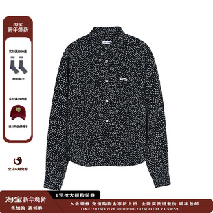 25AW波点扭扭百搭衬衫 设计师品牌OIIORIRI JULY 现货