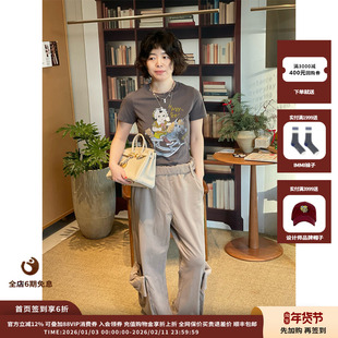 【现货】设计师品牌OPEN YY 26PS 摇滚风短款T恤