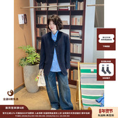 现货 设计师品牌IMMI 26PS 复古猫须牛仔长裤 MWEFWDJN1006X