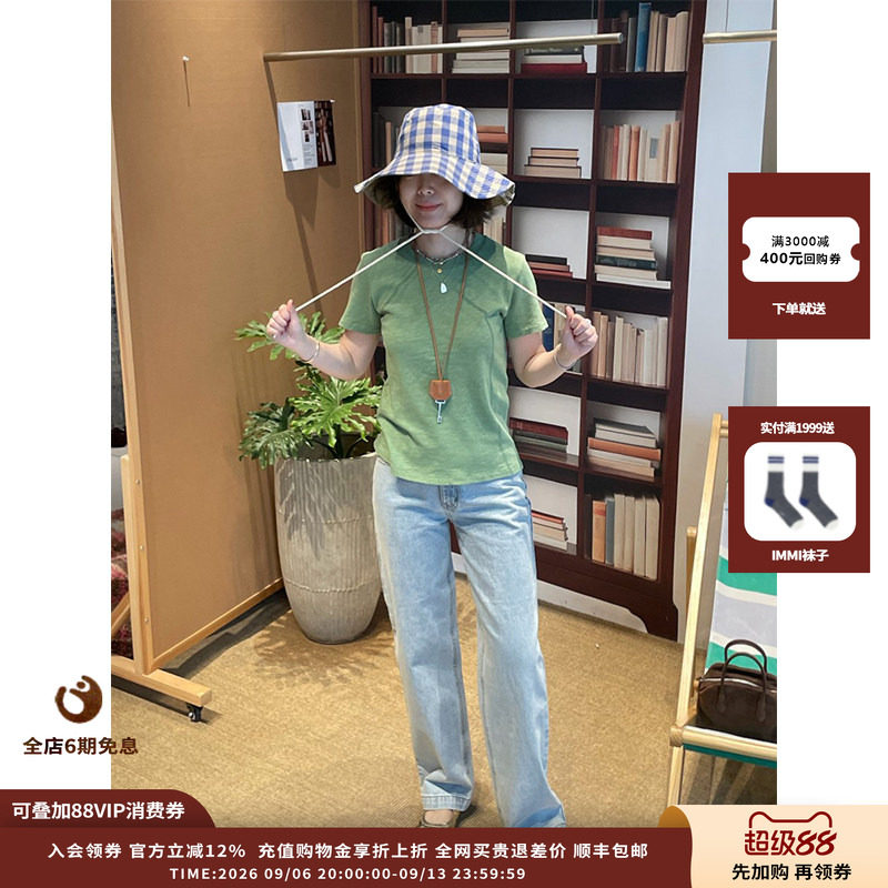 AmericanVintage纯棉短袖T恤图片