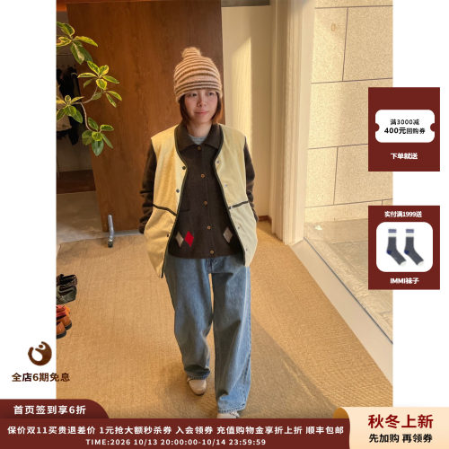 RECTO26PF宽松直筒牛仔长裤
