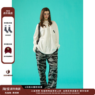 25AW迷彩长裤 设计师品牌OIIORIRI JULY 现货