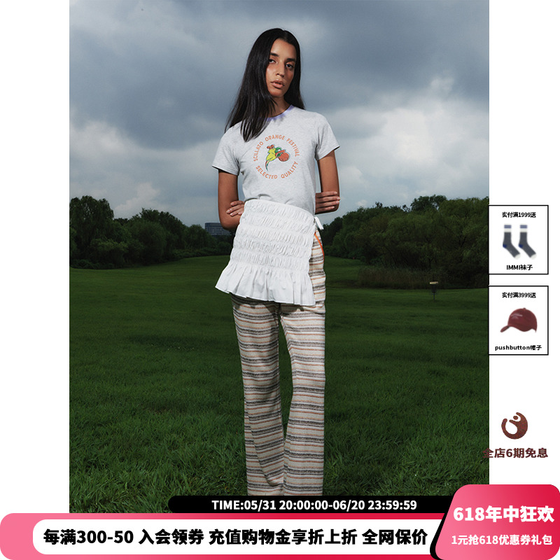 【设计师品牌Kijun】24SS新品鹦鹉 T 恤JULY 女装/女士精品 T恤 原图主图
