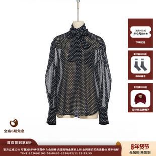 【现货】设计师品牌PUSHBUTTON 25PF领结带衬衫JULY