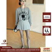 设计师品牌OPEN 现货 YY25PF褶皱分层针织裙JULY