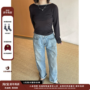 25AW泥塘牛仔裤 xii 设计师品牌shao JULY 现货