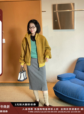 【现货】设计师品牌AETHER HAZE 25AW保暖百搭设计款短外套JULY