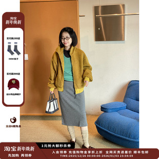 25AW保暖百搭设计款 HAZE 设计师品牌AETHER 短外套JULY 现货