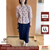 25PF牛仔半裙JULY Collection 现货 设计师品牌Crush