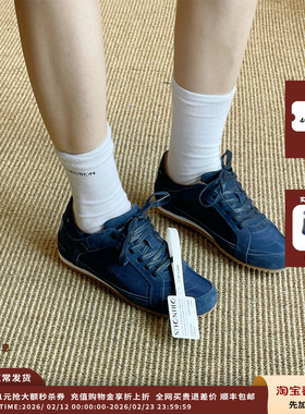 【现货】设计师品牌ORINOUS 25AW休闲系带平底鞋JULY