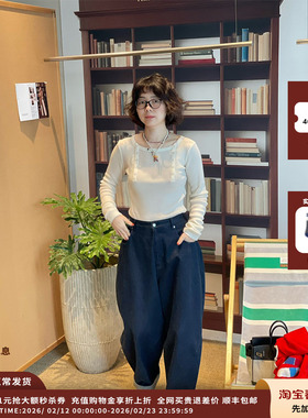 【现货】品牌IMMI 26PS 羊毛双门襟罗纹修身长袖T恤MWEFWJLT1236X