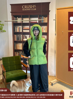 【现货】设计师品牌SYUGNA  25FW泡芙连帽马甲 JULY