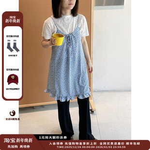 25SS复古度假风花边吊带半裙JULY 设计师品牌OIIORIRI 现货