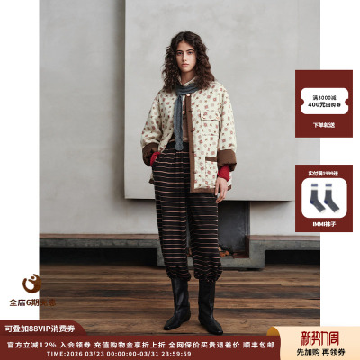 ASYUS25AW印花棉服JULY