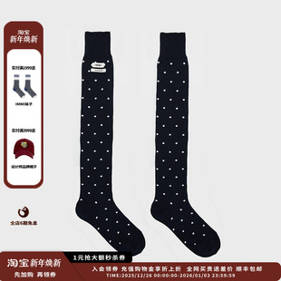 24AW现货超细羊毛小波点长筒袜MWDFWTSO0735X IMMI 现货