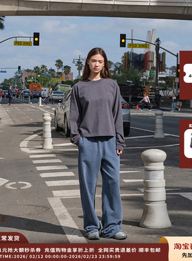 【现货】设计师品牌LOW CLASSIC LC 25SS水洗宽松卫裤JULY