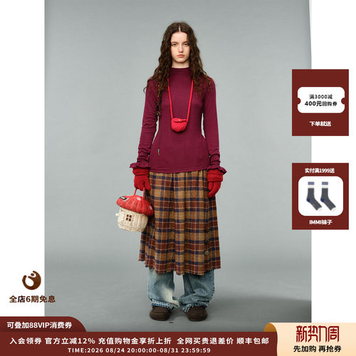 AUBRUINO26AW肩扣长袖