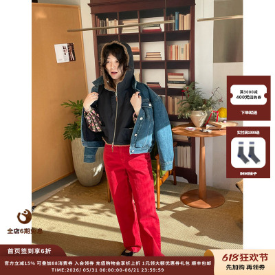 RECTO26PS成衣染做旧牛仔裤