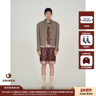 【现货】设计师品牌ICE DUST 25PF蕾丝背心JULY