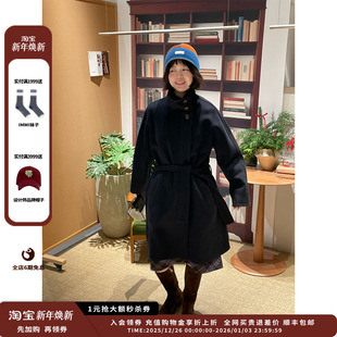 25AW IMMI 设计师品牌 羊绒双面呢立领大衣MWEFWWCO1096X 现货