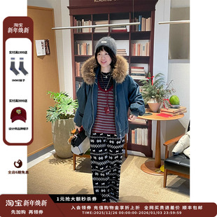 25AW圣诞系列费尔岛羊毛九分裤 设计师品牌OIIORIRI JULY 新品