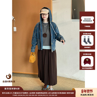 【现货】设计师品牌GARCON BY GARCON 25AW汉麻牛仔连帽夹克JULY