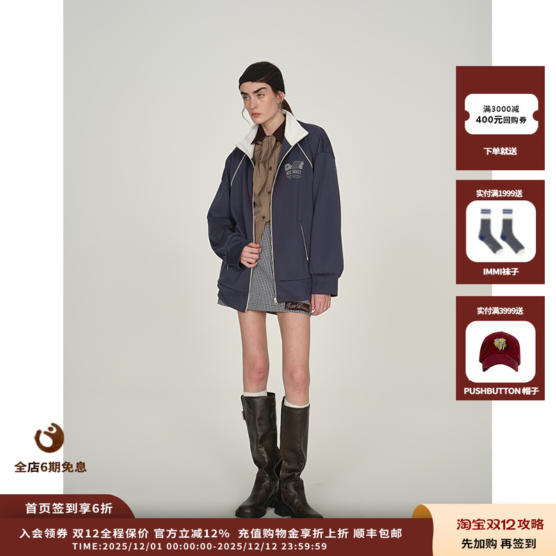 【现货】设计师品牌ICE DUST 25PF拼色格子短半裙JULY