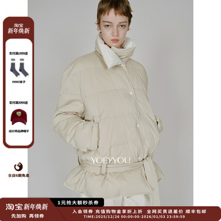 25AW YOEYYOU 设计师品牌 双色羽绒夹克 现货