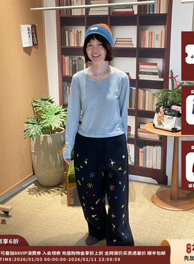 【现货】设计师品牌LOW CLASSIC LC 25AW亨利领长袖T恤JULY