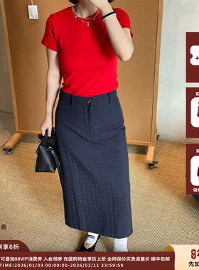 【现货】设计师品牌AETHER HAZE 25AW 纯色基础短袖T恤JULY