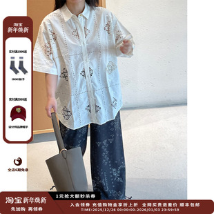 25PS镂空刺绣衬衫 设计师品牌SESSUN JULY 新品