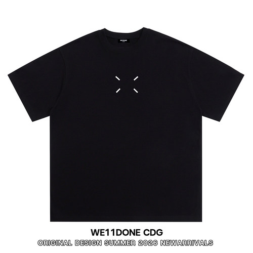 WE11DONECDG王嘉尔同款短袖T恤
