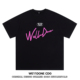 高街WELLDONE重磅宽松纯棉短袖 WE11DONE CDG小众潮牌美式 T恤男女