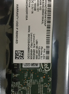 TinkPad X1 carbon专用SSD X1C 2013款180G固态硬盘