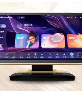 适用于aipha AIPHAP Q12KTV音响屏幕贴膜软性钢化膜纳米盾防爆高清防指纹磨砂防反光防蓝光自动修复水凝