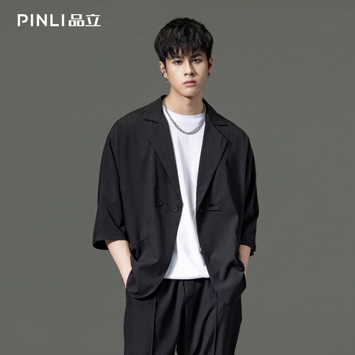 品立pinli夏季外套凉感小西装