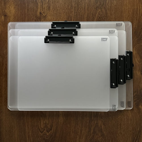 春田美术8K速写板画板透明文件夹