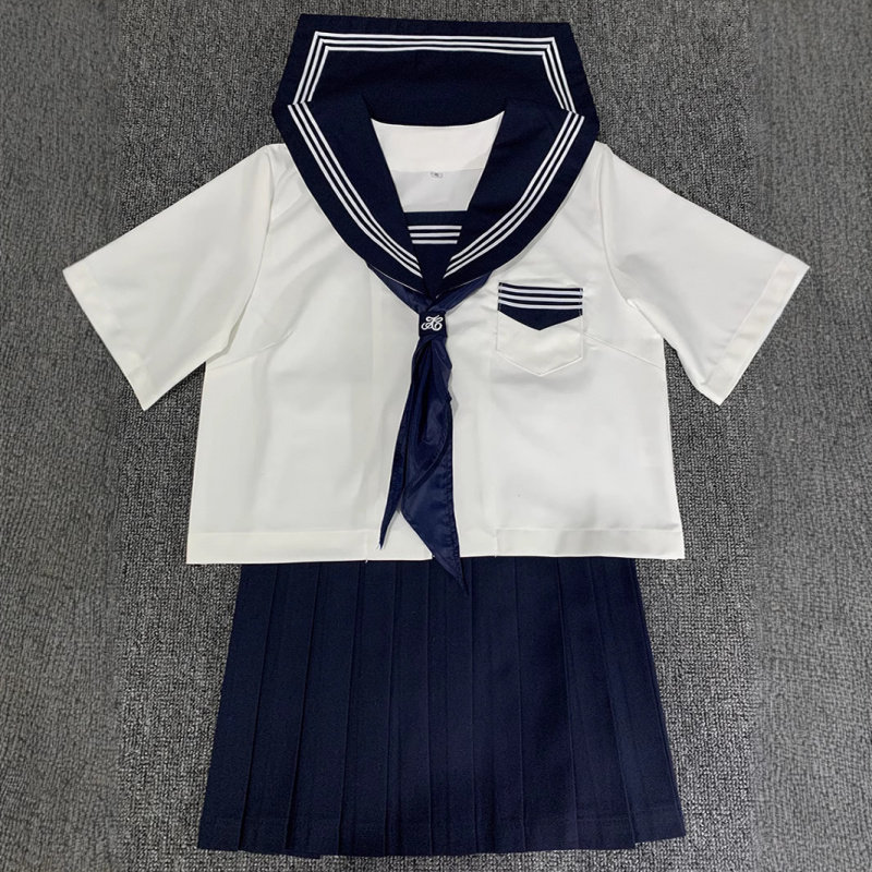 日本海军风基础款JK制服班服女学