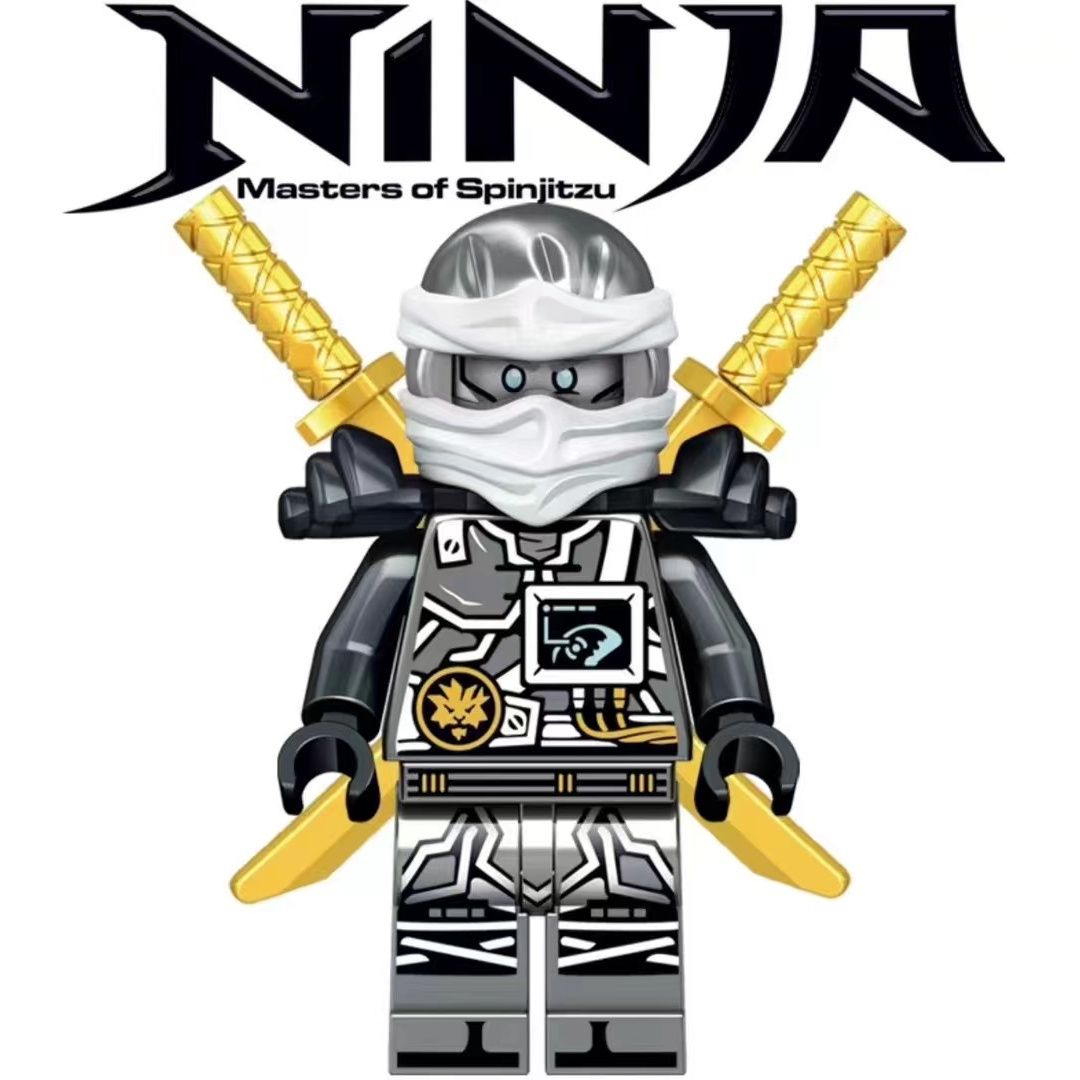 第三方幻影忍者人仔展示盒全套装第7季绝版劳埃德稀有拼装玩具