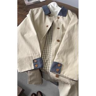 2025秋季新款风衣外套女巨好看的小个子中长款正流行爆款韩版薄款