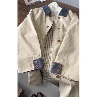 2025秋季新款风衣外套女巨好看的小个子中长款正流行爆款韩版薄款