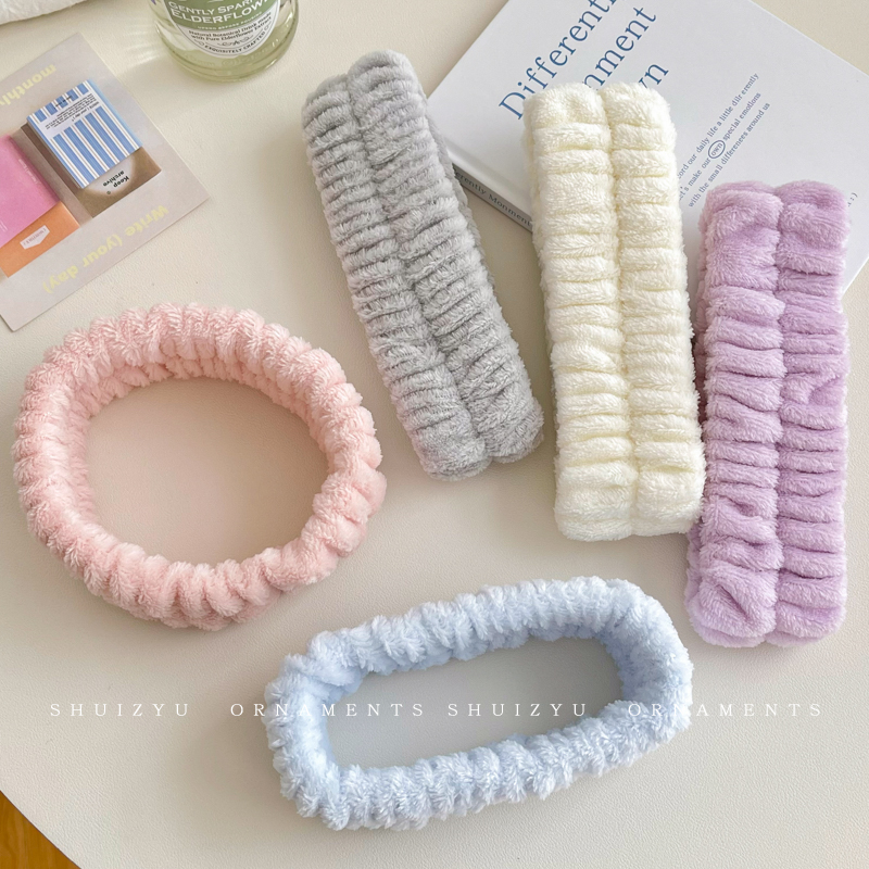 洗脸专用发带女头套2023新款敷面膜头箍宽边发捆压发束发带头饰