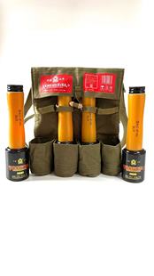 微山湖铁道游击队背包手榴弹纪念酒 67式战友酒53度高粱酒 炮弹酒